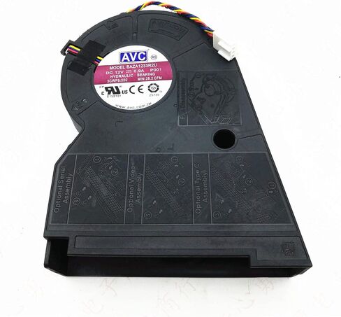 BAZA1233R2U P001 مروحة AVC 12 فولت - 12 فولت 0.9 أمبير 3CWF9: X02 مروحة تبريد الهيكل الكل في واحد 28.2CFM الحجم: 14x10.9x3.5 سم مخرج الهواء: 11x 3.5 سم السلك: 4 أسلاك LIONX in Kuwait