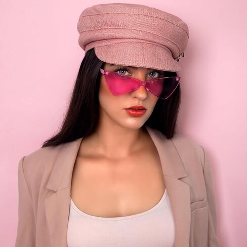 SUNOVELTIES 16 Mixed Style Rimless Sunglasses Women's Retro Colored Party Glasses for Bachelor Party Photoshoot Costume Accessories in Kuwait