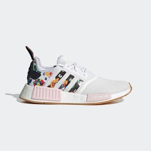 حذاء رياضي NMD_r1 للسيدات من adidas، Wonder Quartz/Earth Strata/Super Pop، 5.5 in Saudi Arabia
