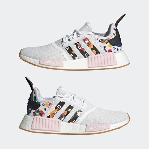 حذاء رياضي NMD_r1 للسيدات من adidas، Wonder Quartz/Earth Strata/Super Pop، 5.5 in Saudi Arabia
