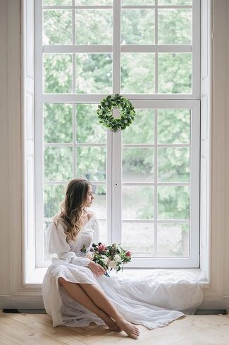 Artificial Mini Green Boxwood Wreath (2 Pack) Cabinet Wreath| 9" Realistic Leaf | Mini Faux Wreaths for Front Door Décor | Farmhouse Wreath Faux Spring Wreath | Small Faux Kitchen Cabinet Wreaths in Kuwait