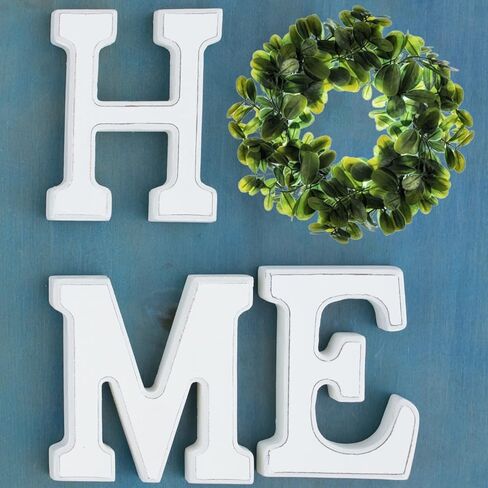 Artificial Mini Green Boxwood Wreath (2 Pack) Cabinet Wreath| 9" Realistic Leaf | Mini Faux Wreaths for Front Door Décor | Farmhouse Wreath Faux Spring Wreath | Small Faux Kitchen Cabinet Wreaths in Kuwait