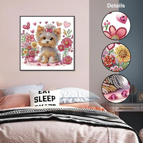 SJUTOUCI Diamond Art Painting Kits for Adults, 5D Highland Cow Yak Special Shape Diamond Art for Beginners, Crystal Rhinestones Dots Bead Art for Home Wall Decoration Gift 12×12inch in Saudi Arabia