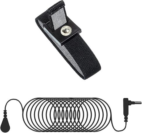 23.6 x 35.4 Grounding Mat Kit with 15ft Grounding Cord and Grounding Wrist Strap,Indoor Grounding at Home, Office, Work in Saudi Arabia