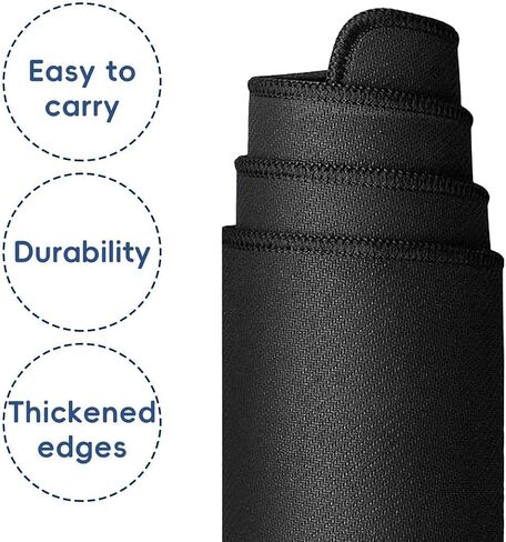 23.6 x 35.4 Grounding Mat Kit with 15ft Grounding Cord and Grounding Wrist Strap,Indoor Grounding at Home, Office, Work in Saudi Arabia