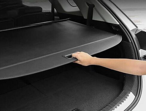 kaungka Cargo Security Rear Trunk Cover Retractable for 2023 Kia Sportage Cargo Cover Black in Saudi Arabia