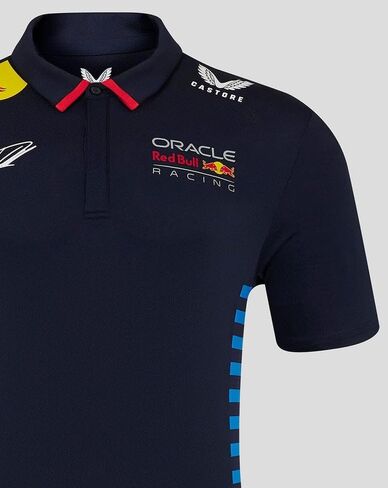 Red Bull Racing F1 Men's 2024 Max Verstappen Team Polo Shirt (US, Alpha, 4X-Large, Regular, Regular, Night Sky) in Kuwait