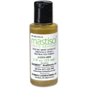 Mastisol Liquid Adhesive, Latex-Free, 2 fl oz by Ferndale