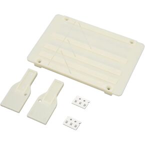 Splicing Tape Open Reel Audio Splicing Kit, Tape Splicing Set for Revoxsonido 1/4 1/2 Inch Tape, 1/4 10 Inch Opening Cassette Tape with 2 Fixer