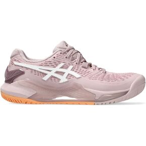 ASICS Women's GEL-RESOLUTION 9 TENNIS Shoe, 8.5, WHITE/PURE Silver