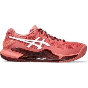 ASICS Women's GEL-RESOLUTION 9 TENNIS Shoe, 8.5, WHITE/PURE Silver