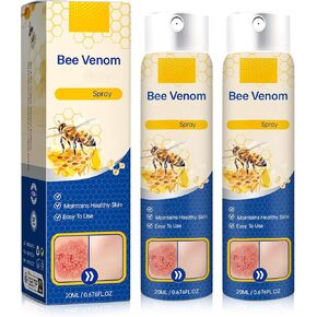 Bee Venom Spray - 100% Pure Natural Bee Venom Repair Spray, Bee Venom Skin Spray for All Skin Types (2PCS)