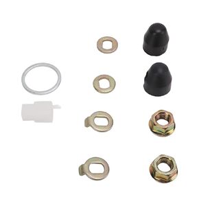 Bicycle Motor Nut, Strong Replacement Universal Bicycle Hub Motor Nuts Kit Steel for Scooters