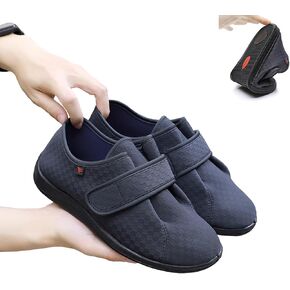 Men Women Diabetic Shoes,Edema Footwear,Adjustable Magic Stickers for Fat Feet,Swollen Feet,Wide Feet,Foot Diseases,Arthritis,Big Toes,Valgus Feet,Deformed Feet