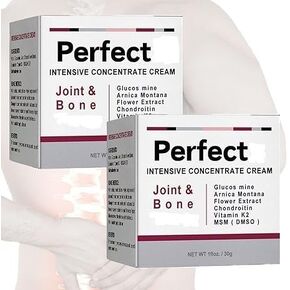 Perfectx Joint & Bone Cream, Perfect Joint & Bone Cream Provide Support for Back, Neck, Feet, Hands (2PC)