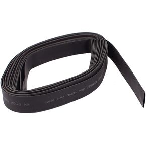 uxcell 10mm Black Polyolefin Insulation Heat Shrink Tubing Tube 18ft