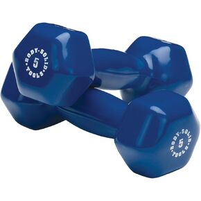 Body-Solid Tools Vinyl Dumbbells
