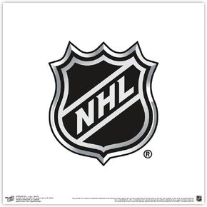 Trends International Gallery Pops NHL Logo - Shield Wall Art Wall Poster, 12" x 12", Unframed Version