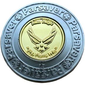 Players Dual Golf Ball Marker - 2 in 1 Military Ball Marker - Perfect Golf Accessories Gift