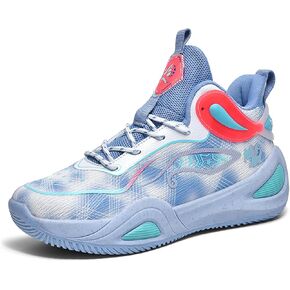 Basketball Shoes for Men Workout Non Slip Training Athletic Shoes High-Top Outdoor Sports Shoes Fashion Sneakers for Running