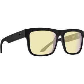 SPY Optic Gaming Discord, Rectangle Blue Light Blocker/Gaming Glasses, Color and Contrast Enhancing Lenses