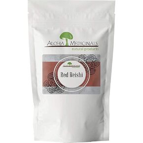 Red Reishi, Organic Mushrooms Supplement, Supports Immune Health, Bag of 4 oz Powder