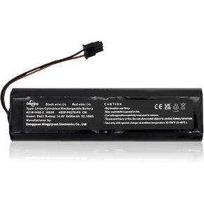 Dentsing PA61 6400mAh Vacuum Battery Replacement for Eufy RoboVac X8, RoboVac X8 T226X,RoboVac X8 Hybrid White, Eufy RoboVac X8 Pro, Eufy RoboVac X8 Pro SES Robot Vacuum 92.16Wh 14.4V