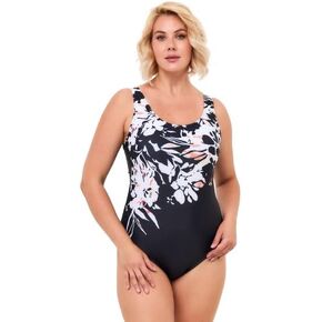 Womens Mastectomy Pocketed one-Piece Swimsuit Mastectomy Swimsuit for Silicone Breast Form Breast Cancer