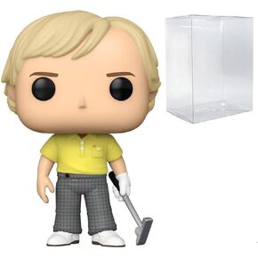 POP Sports: PGA Golf - Jack Nicklaus Funko Vinyl Figure (Bundled with Compatible Box Protector Case), 3.75 inches
