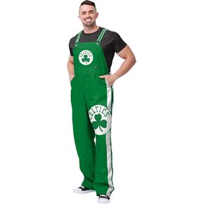 FOCO NBA mens Nba Team Logo Bib Overalls