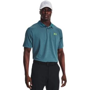 Under Armour Mens UA Matchplay Stripe Polo - Enhanced Breathability 3XL