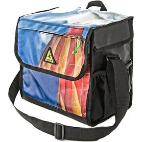 Green Guru Gear Carbon Cooler Upcycled Made in USA Bike Bicycle Pannier Bag