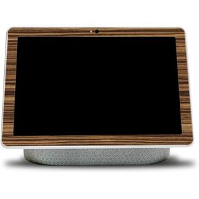 MightySkins Compatible with Google Nest Hub Max - Dark Zebra Wood | Protective, Durable, and Unique Vinyl Decal Wrap Cover | Easy to Apply, Remove, and Change Styles | Made in The USA