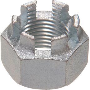 44070 M16-1.50 Metric Castle Nut, 5-Pack