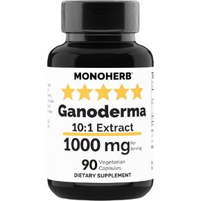 Ganoderma Extract 1000 mg - 90 Vegetarian Capsules
