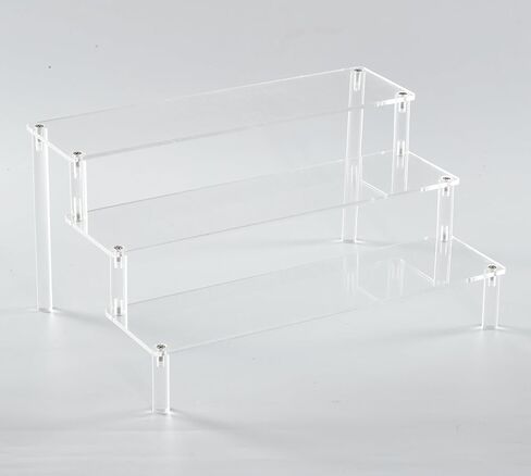 Acrylic display riser, transparent in Saudi Arabia
