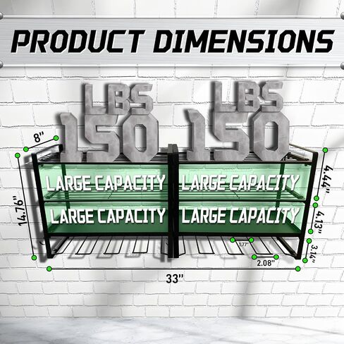 Power Tool Organizer Wall Mount, 4-Layer Heavy-Duty Tool Storage Shelf,4 Drill Holder Wall Mount, Cordless Tool Organizer with Screwdriver, Plier, and Hammer Holders for Garage Workshop（1 Pack） in Saudi Arabia