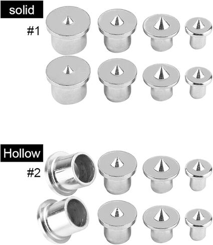 16pcs Dowel Pins Center Point Set Solid & Hollw 1/4", 5/16", 3/8" 1/2"(6/8/10/12mm) Woodworking Dowel Tenon Center Set for Woodworking Tool Woodworking Center Positioning XSFDUI in Saudi Arabia