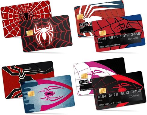 Kawaii Credit Debit Card Decor Stickers Skin (8 Pcs) Anime Sticker for Transportation Key Card Credit Card Covering and Personalizing Bank Card in Saudi Arabia