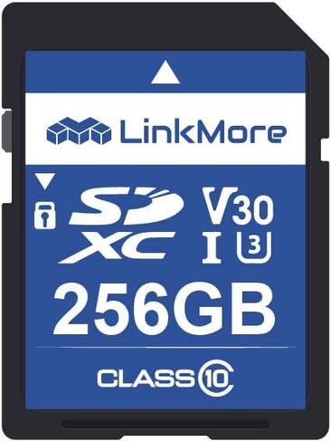 LinkMore SD Card 64GB Compatible with Camera, PC, UHS-I, U3, V30, Class 10, Read Speed Up to 100 MB/s, Write Speed Up to 50MB/s in Saudi Arabia