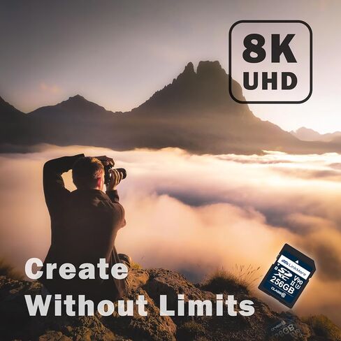 LinkMore SD Card 64GB Compatible with Camera, PC, UHS-I, U3, V30, Class 10, Read Speed Up to 100 MB/s, Write Speed Up to 50MB/s in Saudi Arabia