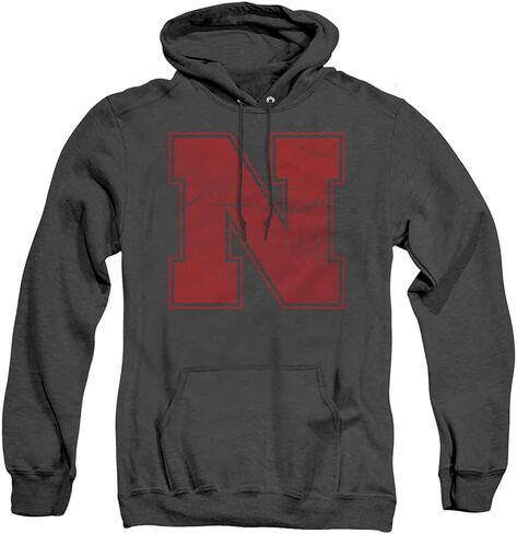 University of Nebraska Official Distressed Primary Unisex Adult Pull-Over Hoodie in Saudi Arabia
