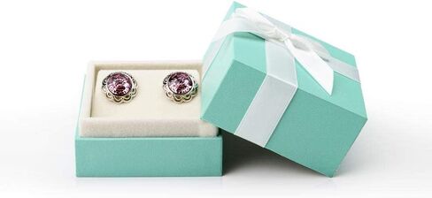 علبة هدايا مجوهرات مخملية من Oirlv بعقدة على شكل فيونكة in Kuwait