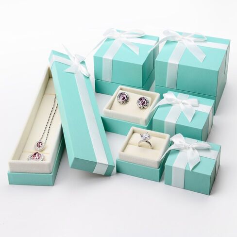 علبة هدايا مجوهرات مخملية من Oirlv بعقدة على شكل فيونكة in Kuwait