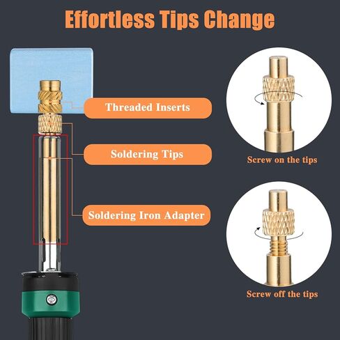 432 Pcs Threaded Inserts for Plastic Heat Set Insert M2 M2.5 M3 M4 M5 M6 Brass Metric Knurled Nuts Kit for 3D Printing Automotive Plastic Shell in Kuwait