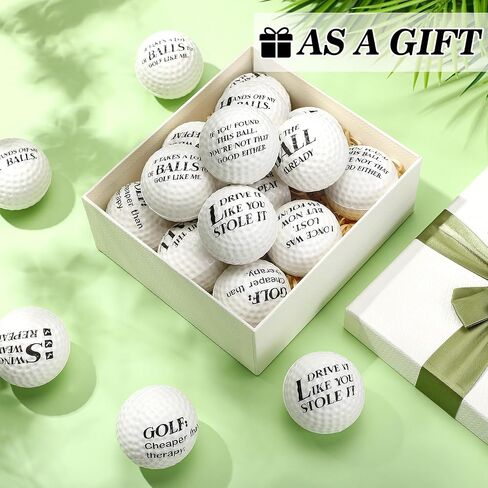 HyDren 24 Pcs Mini Golf Stress Ball Bulk 2.36 Inch Funny Golf Party Favors Foam Golf Balls Stress Relief Sports Ball for Adult Practice Office Stress Relief in Saudi Arabia