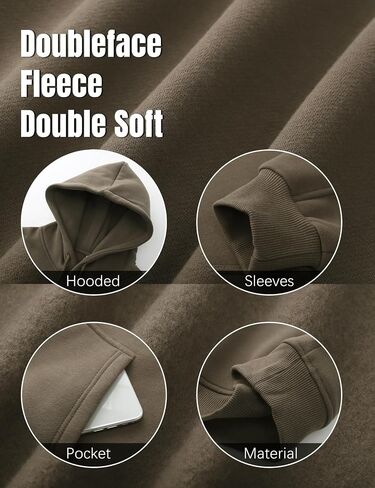 Flygo Womens Fleece Hoodie Sweatshirt Cropped Drawstring Hooded Crop Tops Pullover with Kangaroo Pocket in Saudi Arabia