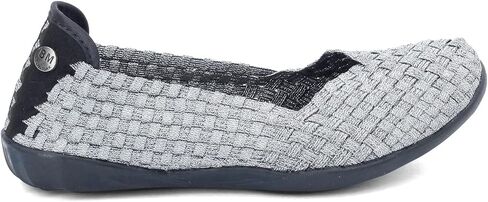 Bernie Mev Women's Braided Catwalk Flat, Pewter, 39 M EU / 8.5-9 B(M) US in Saudi Arabia
