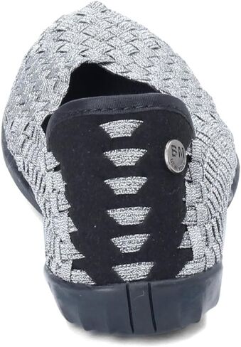 Bernie Mev Women's Braided Catwalk Flat, Pewter, 39 M EU / 8.5-9 B(M) US in Saudi Arabia