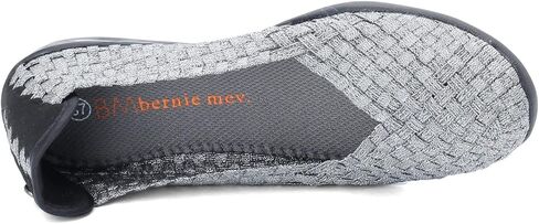 Bernie Mev Women's Braided Catwalk Flat, Pewter, 39 M EU / 8.5-9 B(M) US in Saudi Arabia